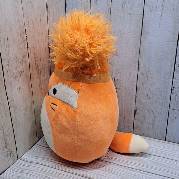 Kellytoy SquishDoos 17"t Mallora Fox Orange Buns Squishmallows Plush Toy - Picture 5 of 8